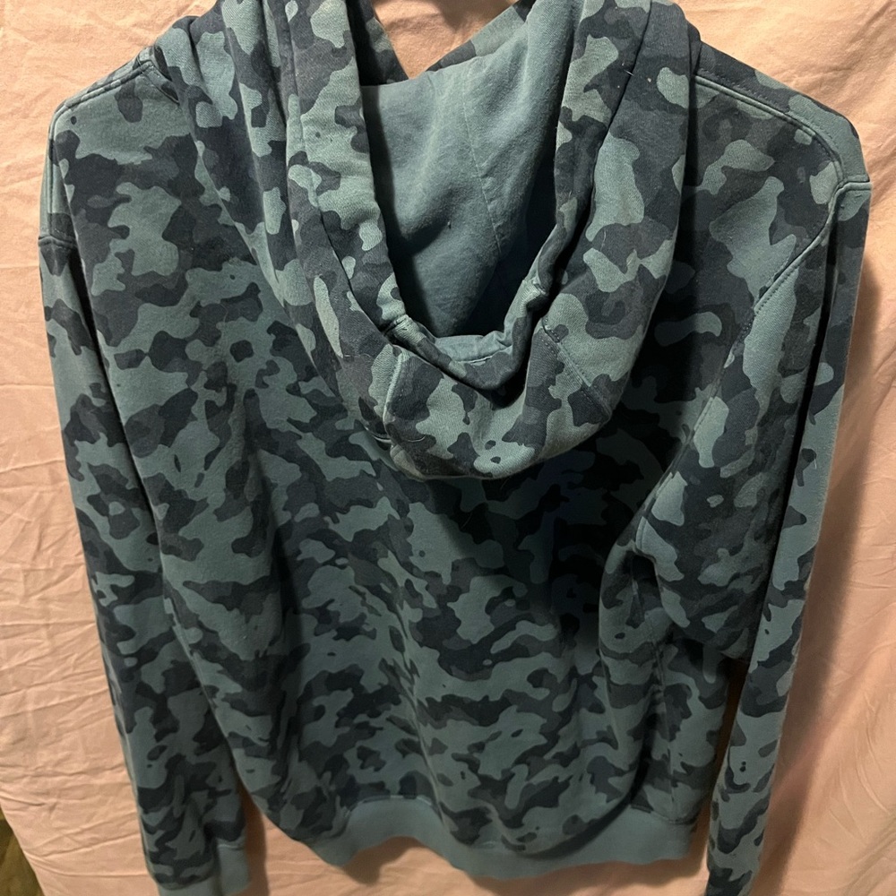 Nike Camo Hoodie in Blue and Black